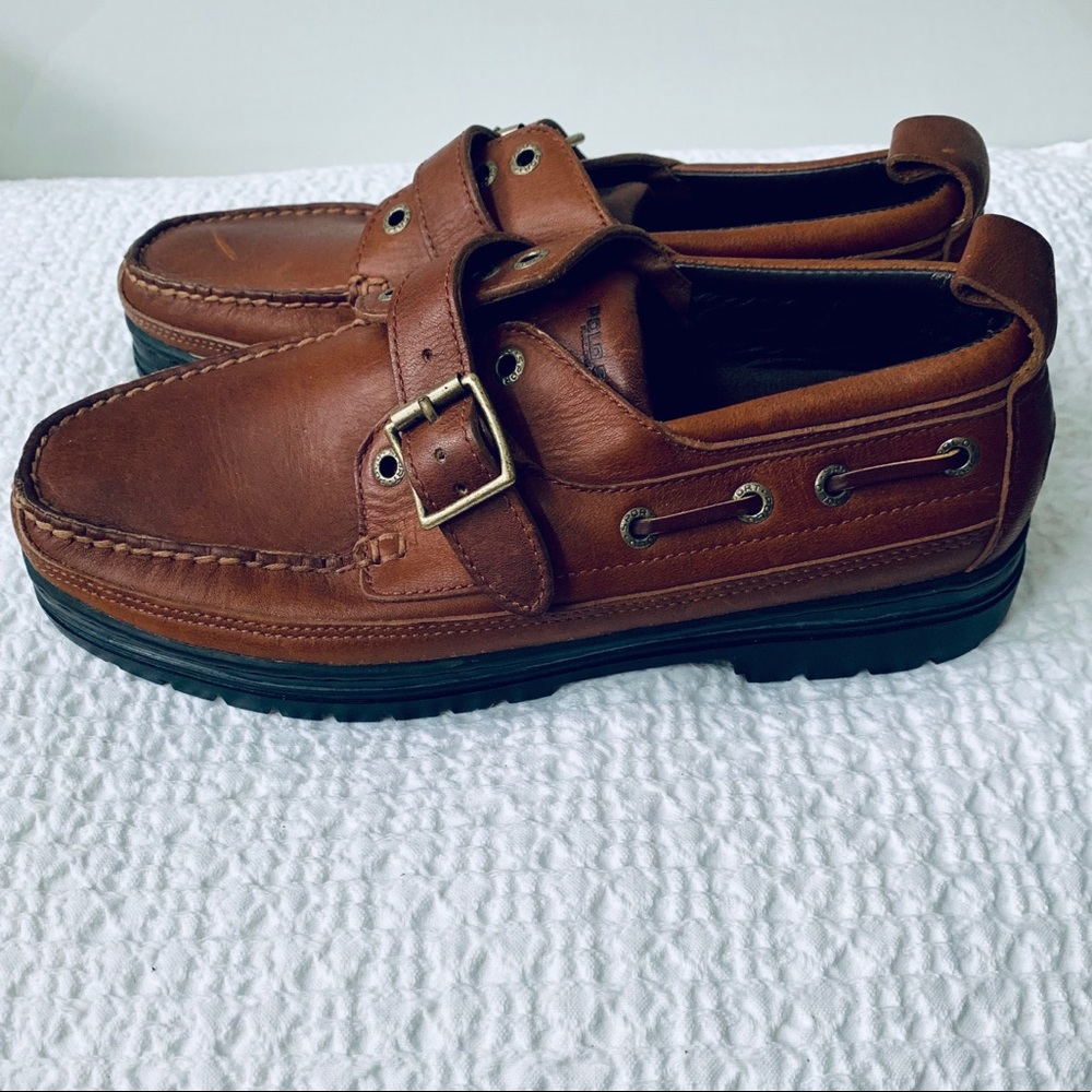 Polo Ralph Lauren- Men’s Vintage Shoes with Buckle